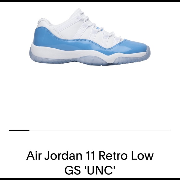 Jordan 11 low UNC! Grade school size 4Y. Really good shape! - Picture 9 of 9